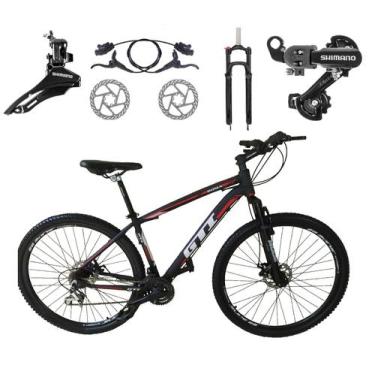 Imagem de Bicicleta Aro 29 Gti Roma 24v K7 Câmbios Shimano Freio Hidráulico Garf