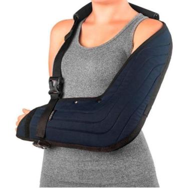 Imagem de Tipoia Estofada Bilateral Velpau Standard Azul Hidrolight Gg