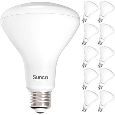 Imagem de Sunco Pacote com 10 lâmpadas BR30 LED, lâmpadas embutidas, lâmpada de inundação interna, 850 LM, 11W (equivalente a 65W), branco macio 2700K, regulável, base E26, para casa, cozinha, quarto UL