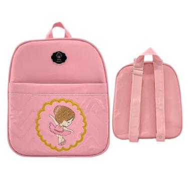 Imagem de Mochila Infantil Ballet Bolsa Bailarina Menina Dança - Loren Bolsas