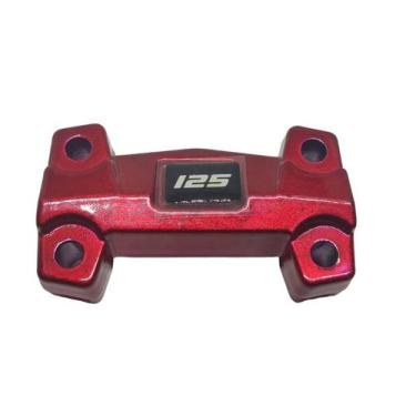 Imagem de Mesa Guidão Vermelha Honda Cg 125 Titan 125 Fan 125 2014 - Mmb