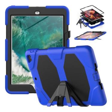 Imagem de Capa Protetora Com Suporte Samsung Tab A7 Lite 8,7 Polegadas Silicone PC Anti-queda.