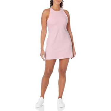 Imagem de EleVen by Venus Williams Vestido feminino de ação 82,5 cm, Rosa empoeirado, M
