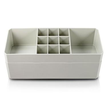 Imagem de Organizador de Mesa de 2 Peças Linha Loft Cinza - Jacki Design
