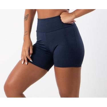 Imagem de Short Academia Corrida Malhação Feminina Suplex - JAVA MODAS, Marinho,