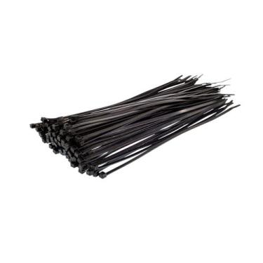 Imagem de 300 Abraçadeira Cinta Plástica Nylon 20cm - AAZ, Preto