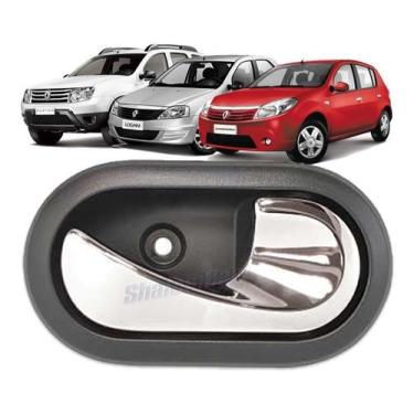 Imagem de Macaneta Interna Sandero Logan Duster Oroch Crom Ld - SHALOMCAR