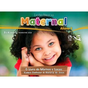 Imagem de Revista Lições Bíblica Maternal Aluno 1º Trimestre 2025 - CPAD