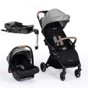 Imagem de Carrinho com Bebê Conforto e Base Travel System Spark Plus Trio Isofix Grey Frost - Safety 1st