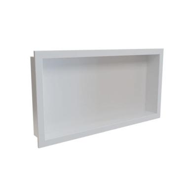 Imagem de Nicho Banheiro Preto Decorativo - Taiwan Collection, Branco