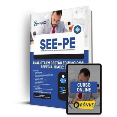 Imagem de Apostila SEE-PE - Analista em Gestão Educacional - Especialidade: Gera