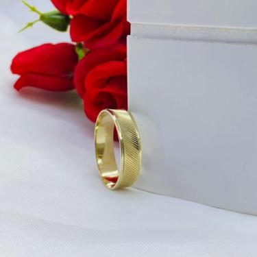 Imagem de Aliança noivado e casamento 034 ouro 18k 750 1.7 5mm - FLORENZA JOIAS,