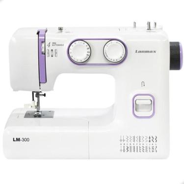 Imagem de Máquina De Costura Doméstica Lanmax LM300 Portátil, Bivolt