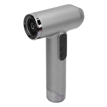Imagem de Secador de Cabelo, Secador de Cabelo Sem Escova de Alta Velocidade de 100000 RPM para Secagem Rápida, Secador de Cabelo Sem Fio USB de Baixo Ruído Com Bico, para Dormitórios de