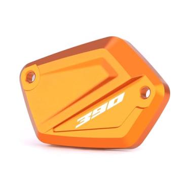 Imagem de Modeer Tampa do reservatório de fluido de freio dianteiro da motocicleta compatível com K&T&M DUKE 125 2024 | DUKE 390 2024 Tampa da bomba de freio dianteiro 125 duke 390 duke acessórios