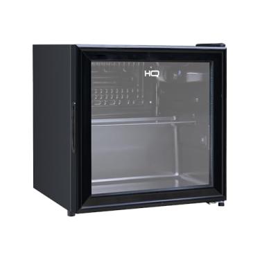 Imagem de Frigobar Expositor Vertical HQ Vidro Duplo 50 Litros Preto HQ-50FBPV (220V)