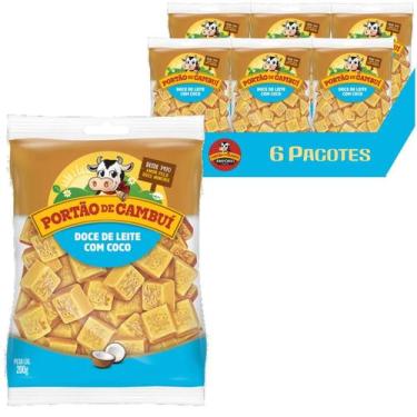 Imagem de Doce De Leite Com Coco Portão Do Cambuí 200G (6 Pacotes)