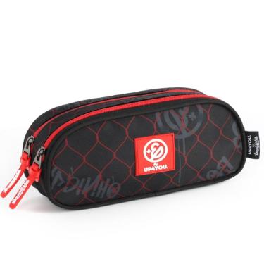 Imagem de Estojo Duplo Enaldinho Juvenil Escolar Meninos Youtuber