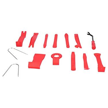 Imagem de Ferramenta de Remoção de Automóveis 14PCS Conjunto para Acabamento Em Painel Porta do Carro e Reparos de Instrumentos (Vermelho)