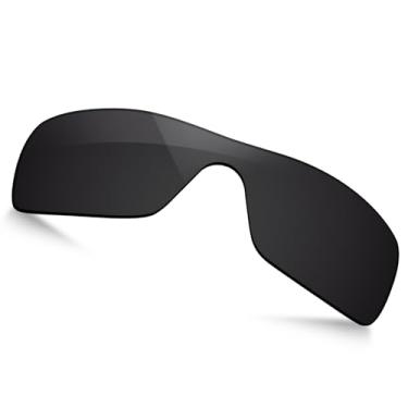 Imagem de TRUSHELL 16+ opções de substituição para óculos de sol OAKLEY Batwolf, Preto escuro - polarizado, Batwolf