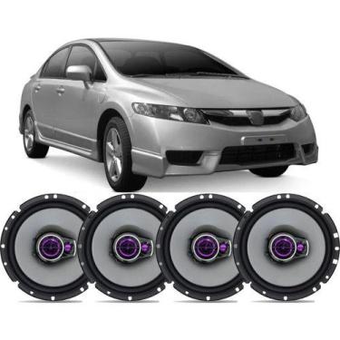 Imagem de Kit Alto Falante Pioneer Original Honda New Civic 6pol 200w, Preto