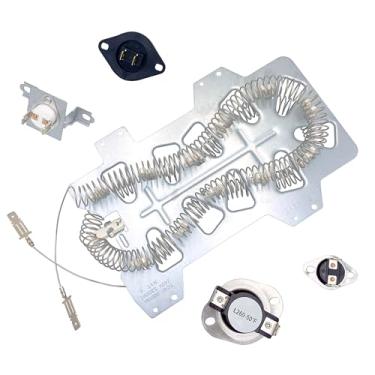 Imagem de Substituição do elemento de aquecimento da secadora para secador Samsung DVE50M7450W/A3 DV42H5000EW/A3 DV400EWHDWR/AA DV42H5200EF/A3 DVE50R5400V/A3 DV45H7000EW/A2 DV40J3000EW/A2 DV393 ETPAWR/A1