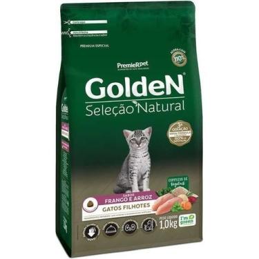 Imagem de Ração Golden Seleção Natural Gatos Filhotes Frango 1kg - PremieRpet