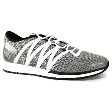 Imagem de Tênis de treino feminino Under Armour Charged All Around tamanho EUA, White / Grey, 8.5