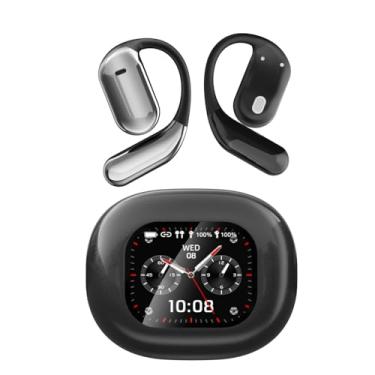 Imagem de Fones de ouvido Ai Translating, fones de ouvido abertos para tradutor de 144 idiomas em tempo real, fone de ouvido estéreo HD com cancelamento de ruído 3 em 1, dispositivo de tradução para viagens e