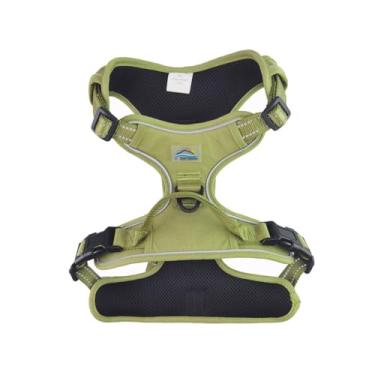 Imagem de Doggie Design Venture Paw Peitoral para cães - Peitoral simples ajustável para filhotes - Coleira antipuxão para cães para caminhadas e aventuras ao ar livre - Framboesa selvagem, G