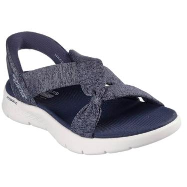 Imagem de Skechers Sandália feminina Go Walk Flex – Peyton Hands Free Slip-ins, Azul marino, 40
