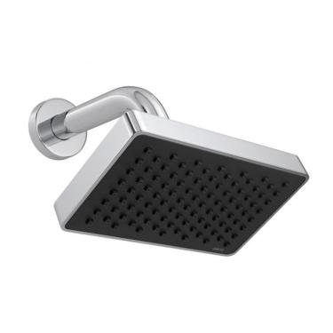 Imagem de Chuveiro De Parede Quadrado Cromado Deca 9x15cm
