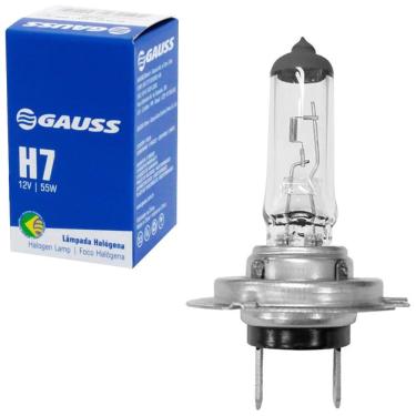 Imagem de Lâmpada Amarela Halógena Iodo H7 12V 55W PX26D Gauss GL19