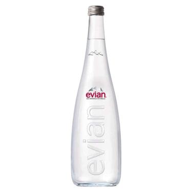 Imagem de Água Mineral s/ gás Francesa evian Vidro 750ml
