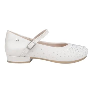 Imagem de Sapato Infantil Pampili Lana com Strass Nude (Nude, BR, Criança de 9 a 12 anos, Numérico, M, 35)
