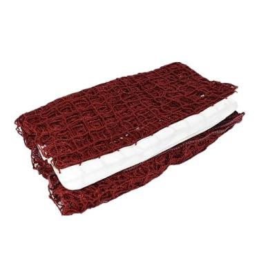 Imagem de ZHIZHOUNEY Rede de vôlei para uso ao ar livre, dobrável, ajustada, bola de vôlei, badminton, rede de suporte para praia, grama, ao ar livre