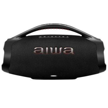 Imagem de Caixa de Som Boombox Plus com 3 Alto-falantes 200W Aiwa, Preto, Bivolt