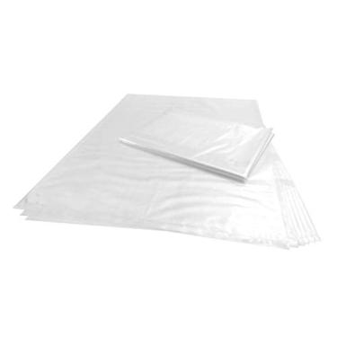 Imagem de Wowfit 30 CT 50,8 x 66 cm 1,1 mil sacos de plástico transparente de poliéster aberto – Ótimo para impermeabilizar pão, massa, panelas, jaquetas, casacos, travesseiros, lavanderia e muito mais