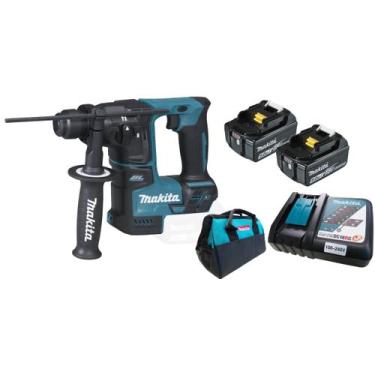 Imagem de Martelete Furadeira Makita Dhr171 2 Baterias 5ah E Bolsa