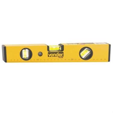 Imagem de Nível Alumínio com Base Magnética 14"" - 3535100140 - VONDER