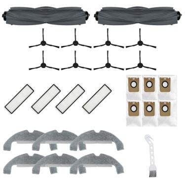 Imagem de HUAYUWA Kit de acessórios de aspirador de pó compatível com Dreame Z10/Z10pro/L10plus/D10plus/D10Splus, peças de reposição para aspirador de pó robô (2 escovas de borracha + 8 escovas laterais + 4