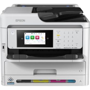 Imagem de Epson Pro WF-C5890, Impressora Multifuncional, Wi-Fi, Ethernet, Fax, Duplex Automático, ADF