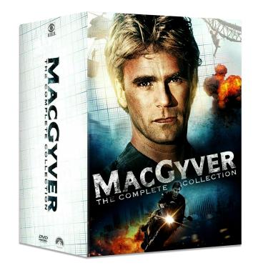 Imagem de Generic Macgyver (1985) A Série Completa - Temporadas 1 7 Box De Dvd Com 139 Episódios! 113 Horas Ação Clipes Papel E Fita Adesiva