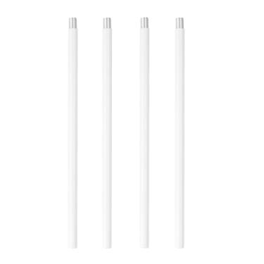Imagem de Haligate Haste De Extensão Roscada M10 Branca Para Luminária Pendente, Iluminação Ilha, Lustres, Hastes E Luminárias, 12"