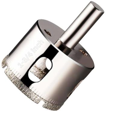 Imagem de Drilax – Broca de cerâmica com orifício de diamante, cerâmica, azulejos de porcelana, vidro, balcão de granito, tamanho da torneira 4,5 cm