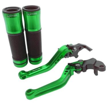 Imagem de Kit Manete Manopla Esportivo Intruder Yes 125 Gsr 125 150i Riva Choppe