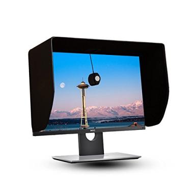 Imagem de iLooker -25P 25&24" Moldura Espessa Lcd Led Monitor De Vídeo Protetor Solar Para Dell Hp Viewsonic Philips Samsung Lg Eizo Nec Asus Acer Benq Aoc Lenovo Imac Largura Adaptável 565-580Mm