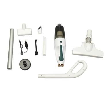 Imagem de A aspirador sem cordão de pó de pó de alta potência recarregável vácuo portátil portátil com luz para casa de animais de estimação abds 500 ml de pó 2200mAh bateria