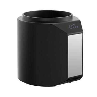 Imagem de SiaBiced Copo dosador de expresso com balança, copo de cozinha com balança, máquina digital de pesagem de especiarias para cozinhar, acessórios para máquina de