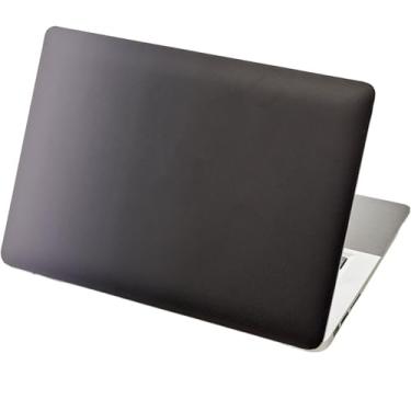 Imagem de AORTDES Adesivo para laptop de 38 a 15,6 cm, adesivo de vinil reutilizável universal para netbook/notebook de 12,1, 13, 13, 14, 15,4 polegadas, à prova d'água e resistente a arranhões (preto